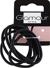 Hair Ties, 175020, black - Glamour — photo N1