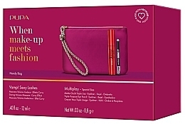 Set - Pupa Vamp! Sexy Lashes & Mini Multiplay (Mascara/12ml + pencil/0.8g + bag) — photo N2
