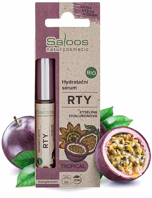 Tropics Moisturizing Lip Serum - Saloos Bio Moisturizing Lip Serum Tropical — photo N2