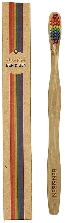 Bamboo Toothbrush - Ben&Anna Ben & Ben Bamboo Toothbrush Brush — photo N2