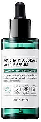 Acidic Serum for Problem Skin - Some By Mi AHA BHA PHA 30 Days Miracle Serum — photo N1
