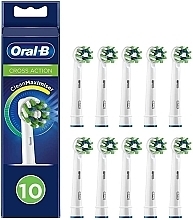 Fragrances, Perfumes, Cosmetics Electric Toothbrush Head, 10 pcs - Oral-B Cross Action Clean Maximiser