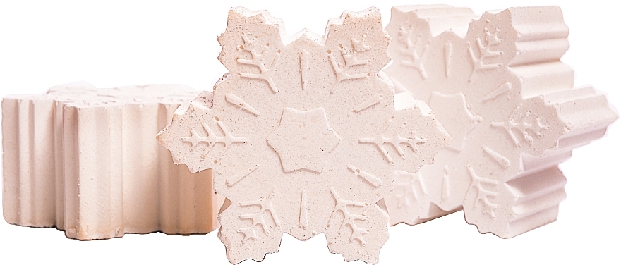 Natural Cosmetic Soap "Winter Morning Snowflake" - ChistoTel — photo N1