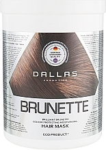 Fragrances, Perfumes, Cosmetics Moisturizing Color Protection Mask for Dark Hair - Dalas Cosmetics Brilliant Brunette