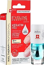 Fragrances, Perfumes, Cosmetics Nail Conditioner - Eveline Cosmetics Nail Therapy Professional Keratin Pro