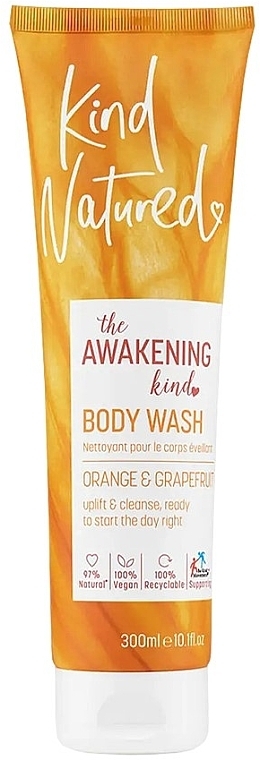 Grapefruit & Orange Body Wash - Kind Natured Awaken Body Wash — photo N1