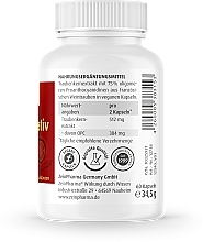 Grape Extract Food Supplement, 60 Caps - ZeinPharma OPC Native 192mg Capsules — photo N3