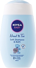 Shampoo-Bath Foam - NIVEA Baby Soft Shampoo&Bath 2in1 — photo N5