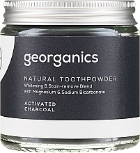 Natural Toothpowder - Georganics Activated Charcoal Natural Toothpowder — photo N5