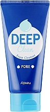 Fragrances, Perfumes, Cosmetics Deep Cleansing Face Foam - A'pieu Deep Clean Foam Cleanser Pore