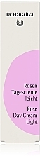 Fragrances, Perfumes, Cosmetics Lightweight Day Cream with Rose Flower Extract - Dr. Hauschka Rose Day Cream Light