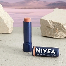 Lipstick for Lips and Cheeks - Nivea Caring Beauty Lip & Chick SPF30 — photo N15