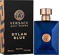 Versace Pour Homme Dylan Blue - After Shave Lotion — photo N2