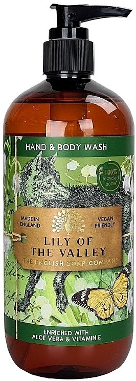 Hand & Body Wash Gel 'Lilly of The Valley' - The English Soap Company Anniversary Lily of The Valley Hand & Body Wash — photo N1