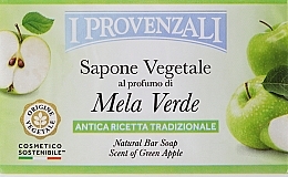 Fragrances, Perfumes, Cosmetics Green Apple Natural Soap - I Provenzali Natural Bar Soap Scent Of Green Apple