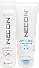 Set - Grazette Neccin Duopack Neccin 4 + Conditioner 3 (shm/250ml + cond/200ml) — photo N1