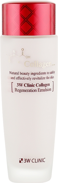 Regenerating Collagen Face Emulsion - 3W Clinic Collagen Regeneration Emulsion — photo N1