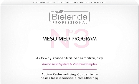 Active Redermalizing Concentrate - Bielenda Professional Meso Med Program Active Redermalizing Concentrates — photo N1