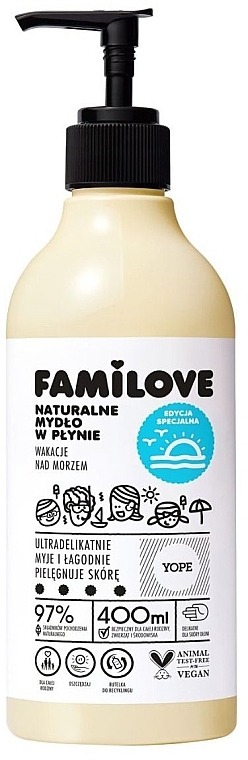 Vacation by the Sea Liquid Soap - Yope Familove Liquid Soap — photo N1