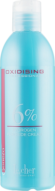 Oxidizing Emulsion 6% - Lecher Professional Geneza Hydrogen Peroxide Cream — photo N1