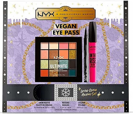 NYX Professional Makeup Eye Must Have (eye/l/1ml + mas/10ml + eye/sh/13.28g)) - Set — photo N1