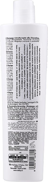 Repair Keratin Shampoo - Inebrya Ice Cream Keratin Restructuring Shampoo  — photo N6