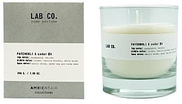 Scented Candle - Ambientair Lab Co. Patchouli & Cedar — photo N1