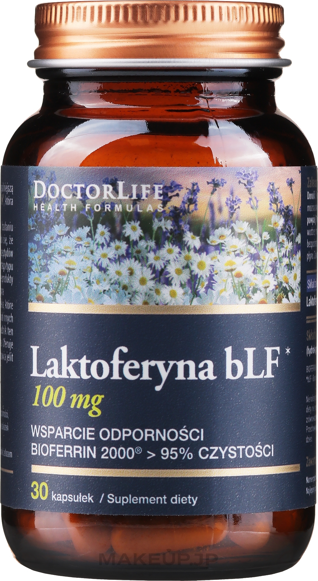 Laktoferyna Dietary Supplement - Doctor Life Laktoferyna — photo 30 szt.