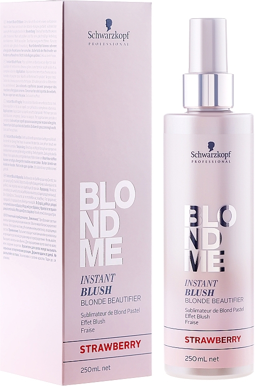 Tinted Spray - Schwarzkopf Professional BlondMe Instant Blush Spray — photo N1