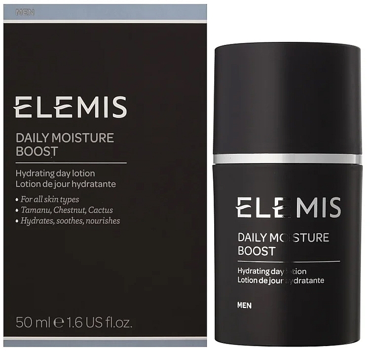 Moisturizing After Shave Cream - Elemis Men Daily Moisture Boost — photo N1