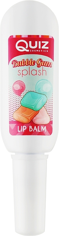 Bubble Gum Splash Lip Balm - Quiz Cosmetics Lip Balm Tube — photo N1