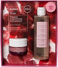 Fragrances, Perfumes, Cosmetics Set - Korres Pomegranate (cr/40ml + toner/200ml)