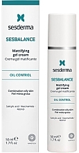 Face Cream Gel - SesDerma Laboratories Sesbalance Mattifying Gel Cream — photo N1