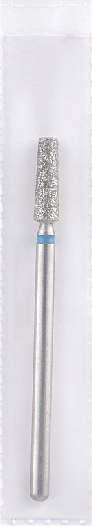 Diamond Nail File Drill Bit, frustum, L-10 mm, 3.1 mm, blue - Head The Beauty Tools — photo N1