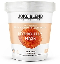 Hydrogel Face Mask - Joko Blend Beta-Carotene Calendula Hydrojelly Mask — photo N3