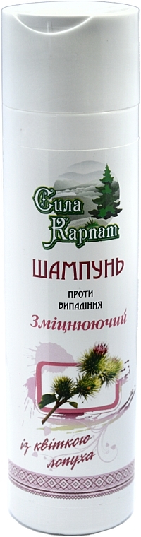 Anti Hair Loss Shampoo 'Strength of the Carpathians' - LekoPro  — photo N1