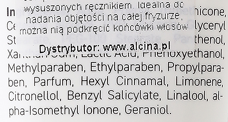 Hair Styling Emulsion - Alcina Style Schaumfrei Blow Dry Emulsion — photo N3