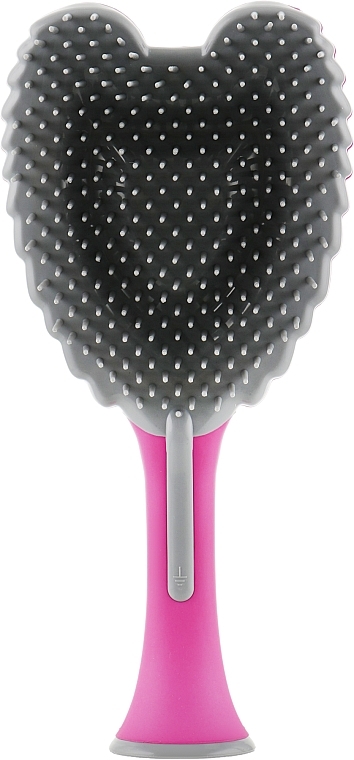 Angel Hair Brush, fuchsia with gray - Tangle Angel Cherub 2.0 Soft Electric Pink — photo N4