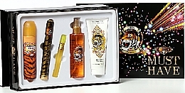 Fragrances, Perfumes, Cosmetics Cuba Jungle Tiger - Set (edp/100ml + edp/35ml + edp/15ml + b/spray/200ml + b/lot/200ml)	