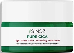 Fragrances, Perfumes, Cosmetics Tone Correcting Face Cream - Sinoz Pure Cica Tiger Grass Color Correcting Repair Cream