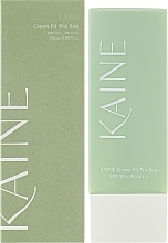 Soothing Sunscreen for Sensitive Skin - Kaine Green Fit Pro Sun SPF 50+ PA++++ — photo N2