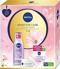 Fragrances, Perfumes, Cosmetics Set - NIVEA Sensitive Care (micel/water/200ml + cr/50ml)