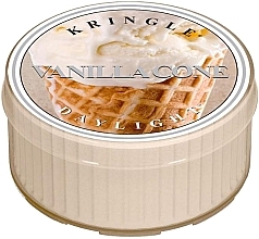 Fragrances, Perfumes, Cosmetics Tea Light Candle - Kringle Candle Vanilla Cone Daylight