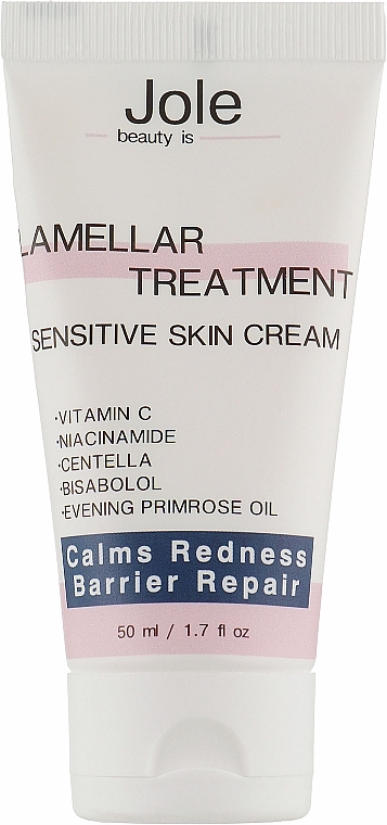 Revitalising Lamellar Face Cream - Jole Lamellar Treatment Calms Redness Barrier Repaire — photo N1