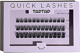 Individual Lashes, WA 10-14 mm C-Mix - Taptap — photo N1