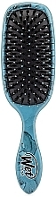 Fragrances, Perfumes, Cosmetics Hair Brush - Wet Brush Terrain Textures Shine Enhancer Artic Blue