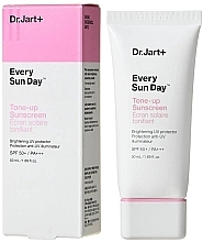 Fragrances, Perfumes, Cosmetics Toning Sunprotector Cream - Dr.Jart+ Every Sun Day Tone-up Sunscreen SPF50+