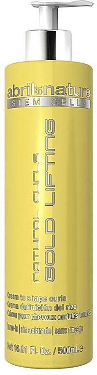 Strengthening Stem Cell Serum for Curly Hair - Abril et Nature Stem Cells Gold Lifting — photo N1