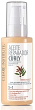 Fragrances, Perfumes, Cosmetics Oil for Curly Hair - Cleare Institute Curly Repair Oil