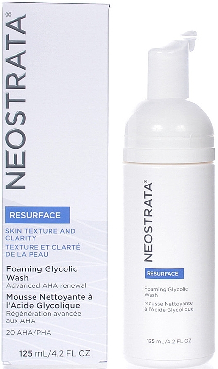 Cleansing Foam - Neostrata Resurface Foaming Glycolic Wash — photo N1